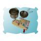 Play Food Oven Mitt and Pot Holder Set | Machine Embroidery Designs by JuJu
