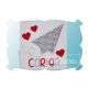 Paper Airplane Love Applique | Machine Embroidery Designs by JuJu