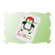 Penguin On Skis Applique | Machine Embroidery Designs by JuJu