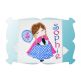 Pretty Princess 2 Birthday Applique | Machine Embroidery Designs by JuJu