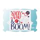 Red White and Boom Applique | Machine Embroidery Designs by JuJu