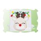 Reindeer With Christmas Lights Girl Applique | Machine Embroidery Designs by JuJu