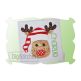 Reindeer With Santa Hat For Boys Applique | Machine Embroidery Designs by JuJu