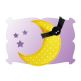 Riboon Bat and Moon Applique | Machine Embroidery Designs by JuJu