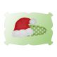 Santa Hat Snap Clip Mini In The Hoop | Machine Embroidery Designs by JuJu
