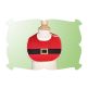 Santa Baby Bib | Machine Embroidery Designs by JuJu