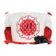 Scalloped Hearts Monogram | Machine Embroidery Designs by JuJu