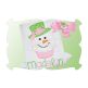 Snowgirl Cupcake Applique | Machine Embroidery Designs by JuJu