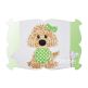 Saint Patricks Day Dog Girl Applique | Machine Embroidery Designs by JuJu