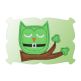 St Patrick's Day Owl Applique | Machine Embroidery Designs by JuJu