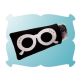 Jackie O Sunglasses Case | Machine Embroidery Designs by JuJu