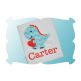 Valentines Day Dinosaur Applique | Machine Embroidery Designs by JuJu