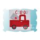 Valentines Day Truck Applique | Machine Embroidery Designs by JuJu