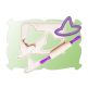 Witch Hat Felt Play Food Cookie Dough In The Hoop | Machine Embroidery Designs by JuJu