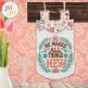 In The Hoop He Makes All Things New Mini Wall Hanging Project | Machine Embroidery Designs by JuJu
