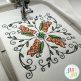                                 Butterfly Mandalas Embroidery Set 1| Machine Embroidery Designs by JuJu
                            