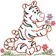 Winnie-the-Pooh Tigger Embroidery Design
