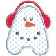 Sweet Snowmen Applique Alphabet Machine Embroidery Designs By JuJu