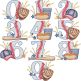 Baseball Numbers Embroidery Set | Machine Embroidery Designs by JuJu