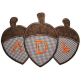 Acorn Trio Applique | Machine Embroidery Designs by JuJu