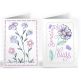 All Occasions Greeting Card Embroidery Set 4 | Machine Embroidery Designs by JuJu