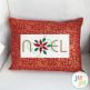 Christmas Pillow Noel by Oma's Place