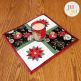 Poinsettia Mini Quilt by Oma's Place