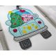 Christmas Trucks Applique Bean Stitch Embroidery Set