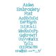 Aiden Embroidery Font Machine Embroidery Designs by JuJu
