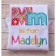 A is For Alpha Applique Font | Machine Embroidery Designs by JuJu
