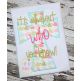 It's All About Who You Know 2 Applique | Machine Embroidery Designs by JuJu