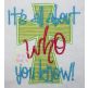 It's All About Who You Know 2 Applique | Machine Embroidery Designs by JuJu