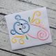 All Occasion Swirly Diaper Pin Embroidery | Machine Embroidery Designs by JuJu