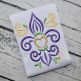 All Occasion Swirly Fleur De Lis Embroidery | Machine Embroidery Designs by JuJu