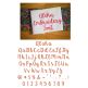 Aloha Embroidery Font Machine Embroidery Designs by JuJu