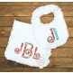 Amorette Bean Applique Alphabet Font | Machine Embroidery Designs by JuJu