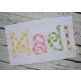 Amorette Bean Applique Alphabet Font | Machine Embroidery Designs by JuJu