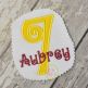 Amorette Numbers Applique Set | Machine Embroidery Designs by JuJu