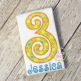 Amorette Numbers Zig Zag Applique Set | Machine Embroidery Designs by JuJu