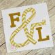 Ampersand for Stacked Serif Floss Applique | Machine Embroidery Designs by JuJu