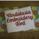 Andalusia Embroidery Font Machine Embroidery Designs by JuJu