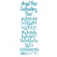 Angel Hair Embroidery Font Machine Embroidery Designs by JuJu