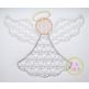 Angel Motif Embroidery | Machine Embroidery Designs by JuJu