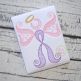 Awareness Ribbon Angel Motif | Machine Embroidery Designs by JuJu