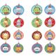 Animal Ornaments Applique Machine Embroidery Designs by JuJu 