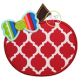 Apple Bow Applique | Machine Embroidery Designs by JuJu