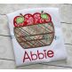 Fall Apple Basket | Machine Embroidery Designs by JuJu