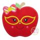 Apple Glasses Girl Applique | Machine Embroidery Designs by JuJu