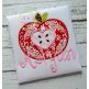 Apple Heart Applique | Machine Embroidery Designs by JuJu