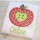 Apple Heart Applique | Machine Embroidery Designs by JuJu